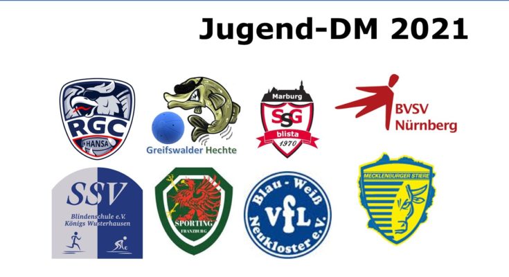 Eine Grafik zeigt die Logos der teilnehmenden Vereine zur diesjährigen Auflage der Jugendmeisterschaft